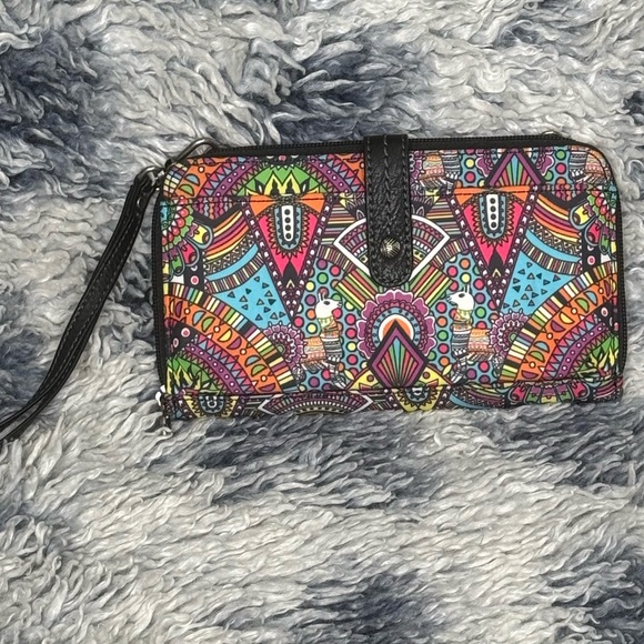 Sakroots Clutch Wristlet Wallet - Picture 1 of 5